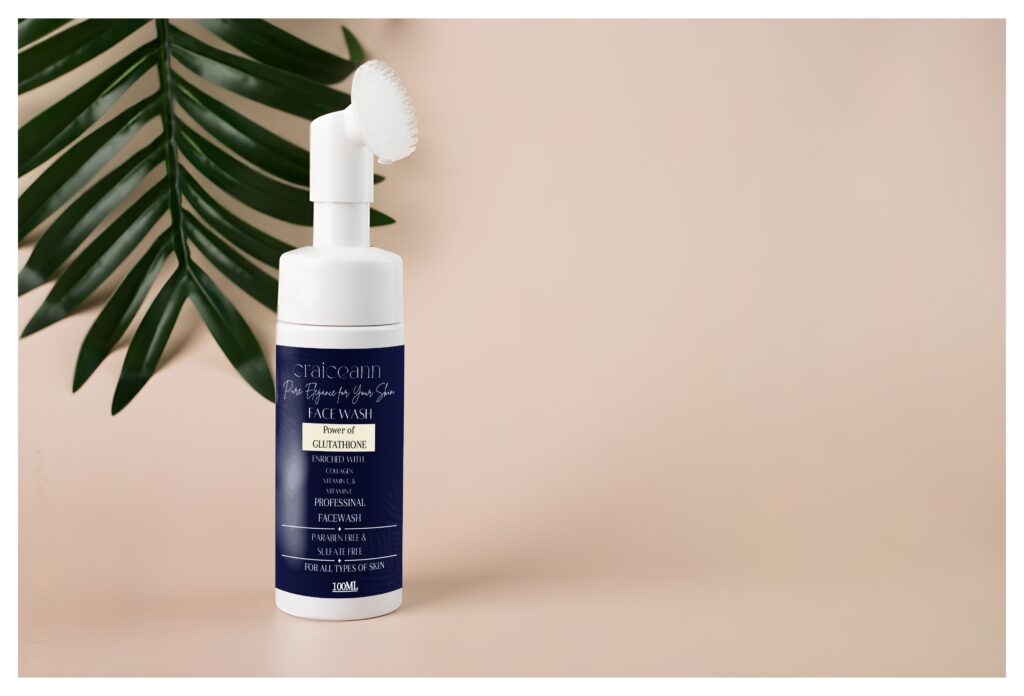 Glutathione Foaming Face Wash